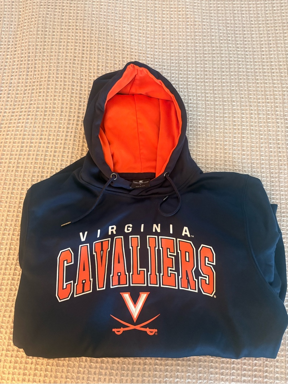 Virginia Cavaliers Navy and Orange Pullover Hoodie